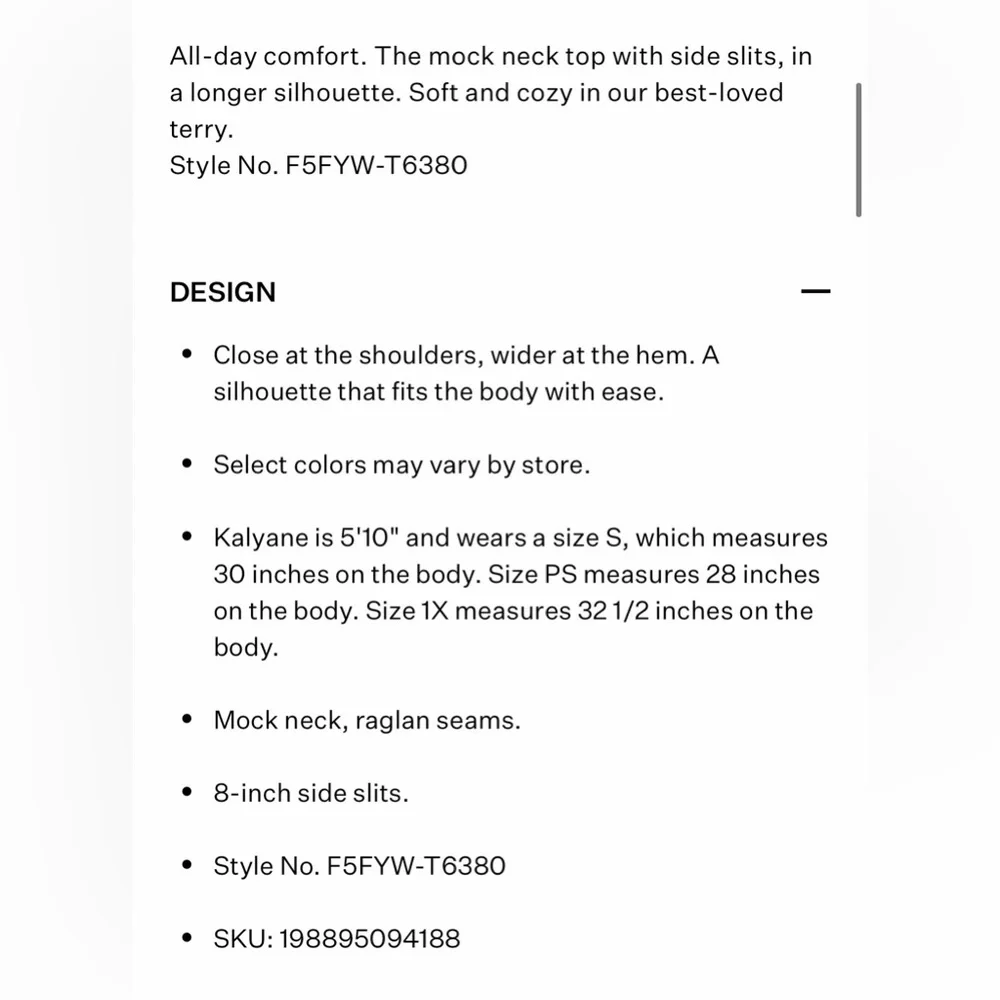 Eileen Fisher Brushed Terry Set - Petite S & M - Picture 7 of 10